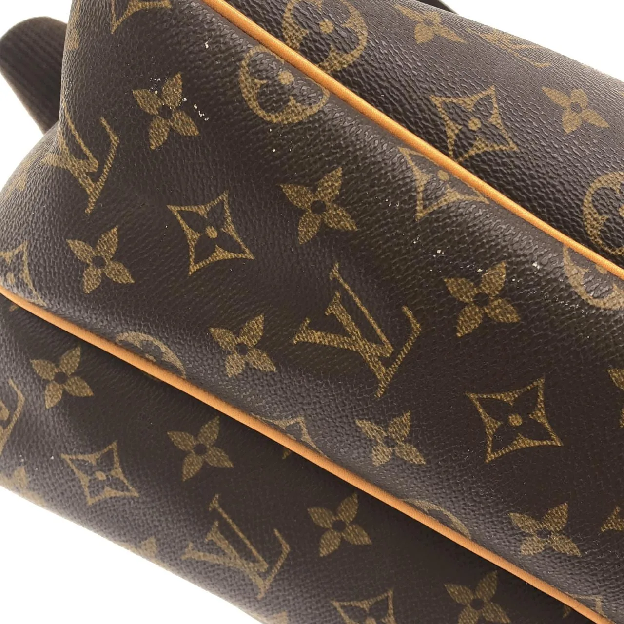 LOUIS VUITTON M45252 肩背包 Monogram 黑色 Monogram 中古品A - 縮圖 4