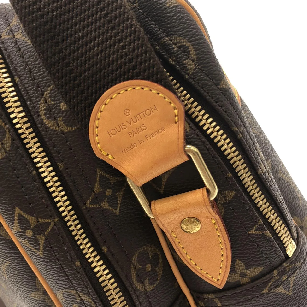 LOUIS VUITTON M45252 肩背包 Monogram 黑色 Monogram 中古品A - 縮圖 7