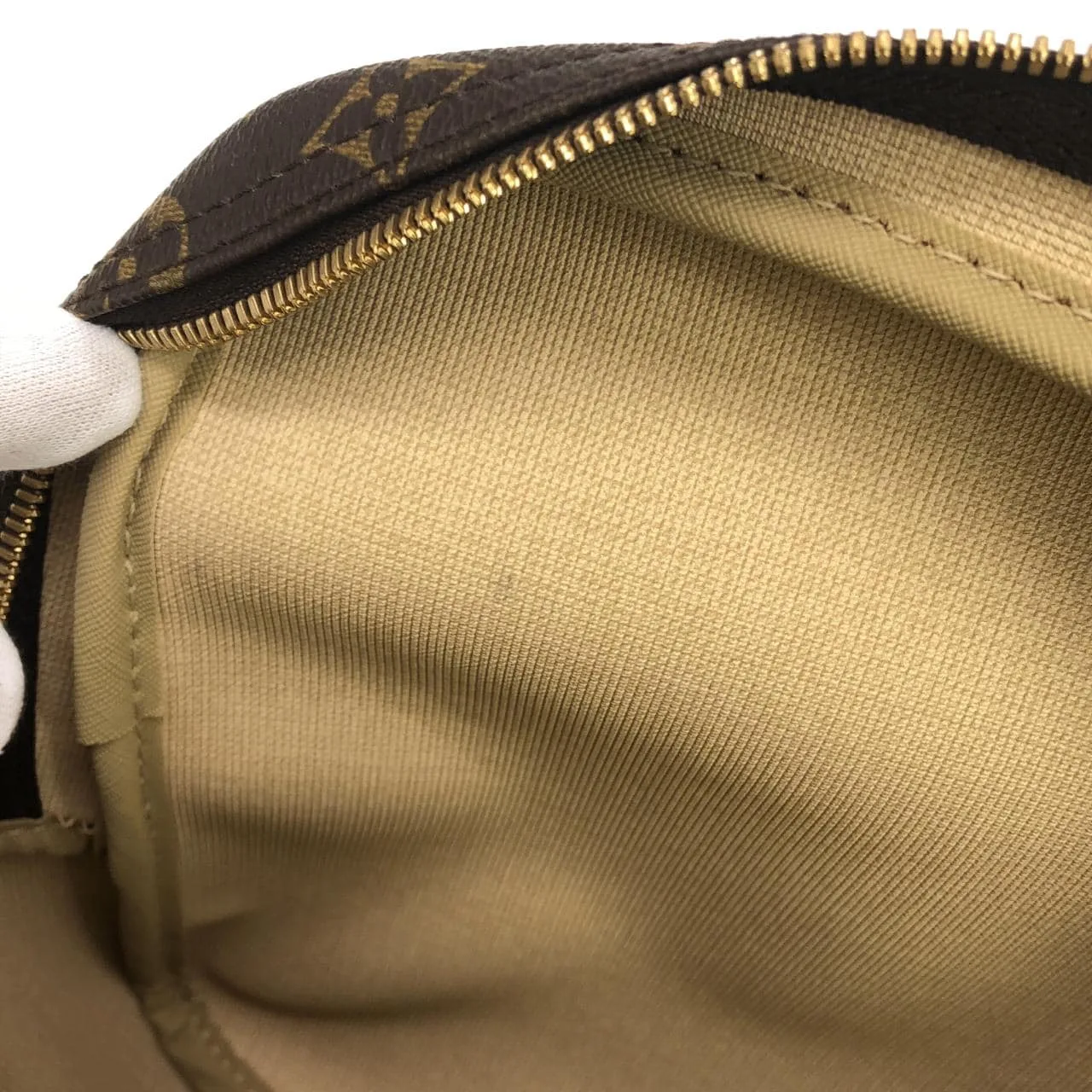 LOUIS VUITTON M45252 肩背包 Monogram 黑色 Monogram 中古品A - 縮圖 10