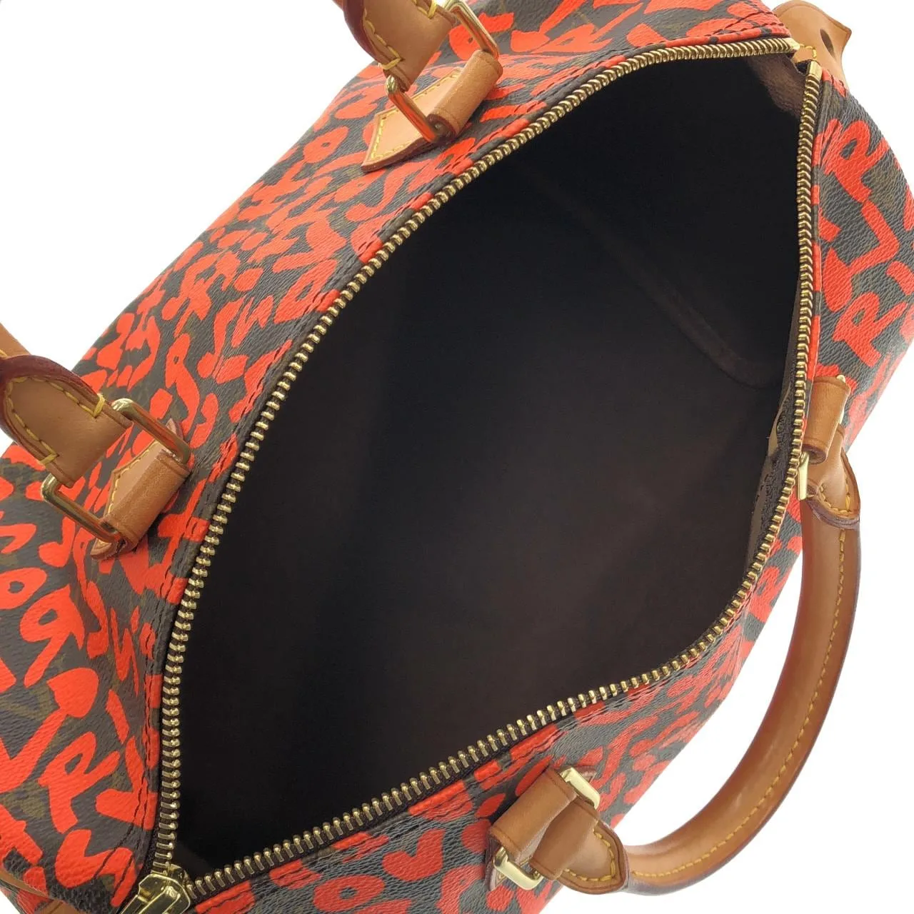 LOUIS VUITTON Speedy M93705 波士頓包 Monogram 橙色 Monogram 中古品B - 縮圖 8