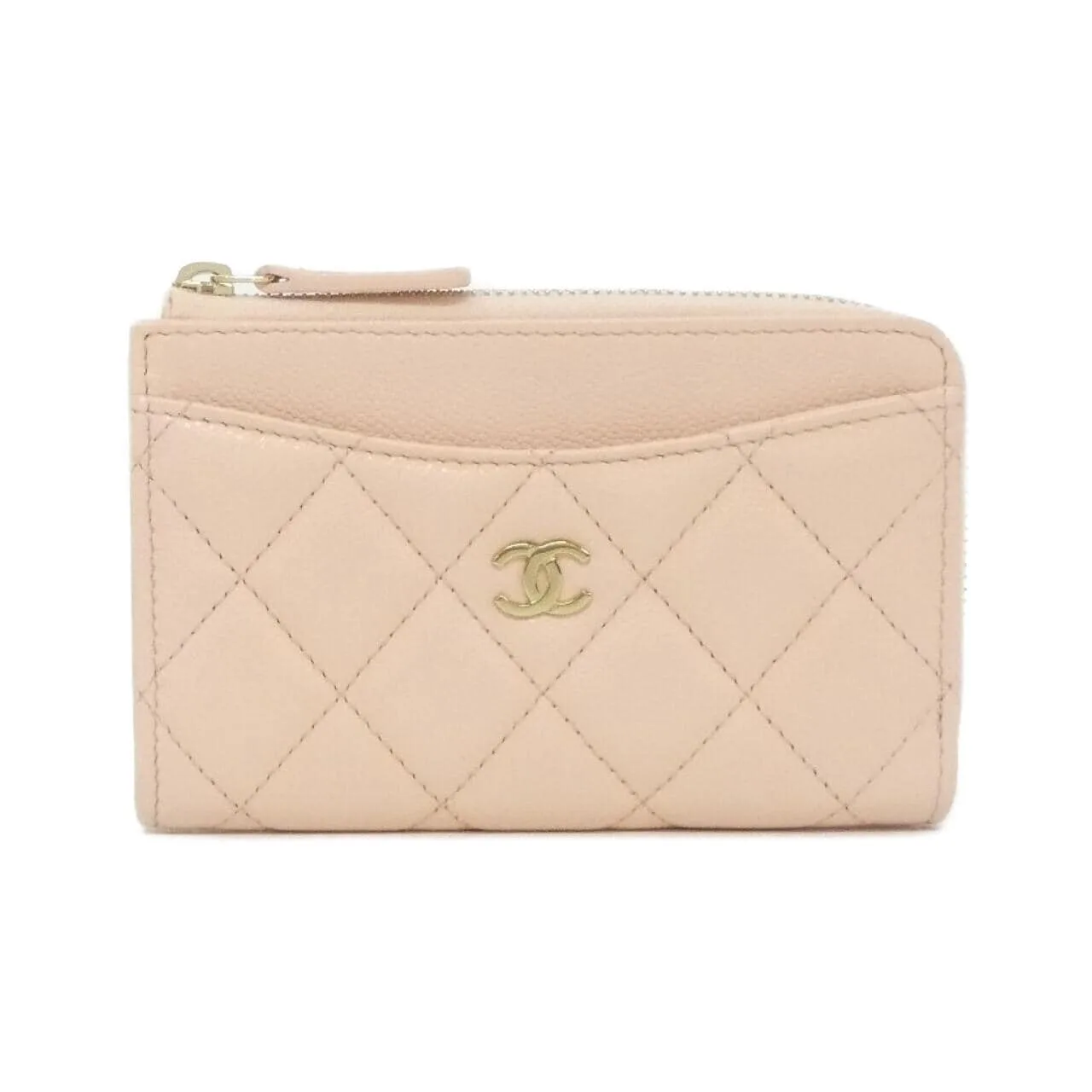CHANEL Timeless Classic AP3179 Card Case Grained Calfskin