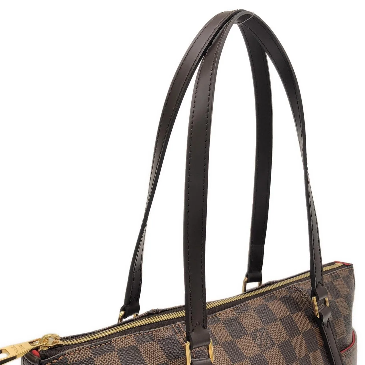 LOUIS VUITTON Totally N41282 手提包 Damier 黑色 Damier 中古品A - 縮圖 4