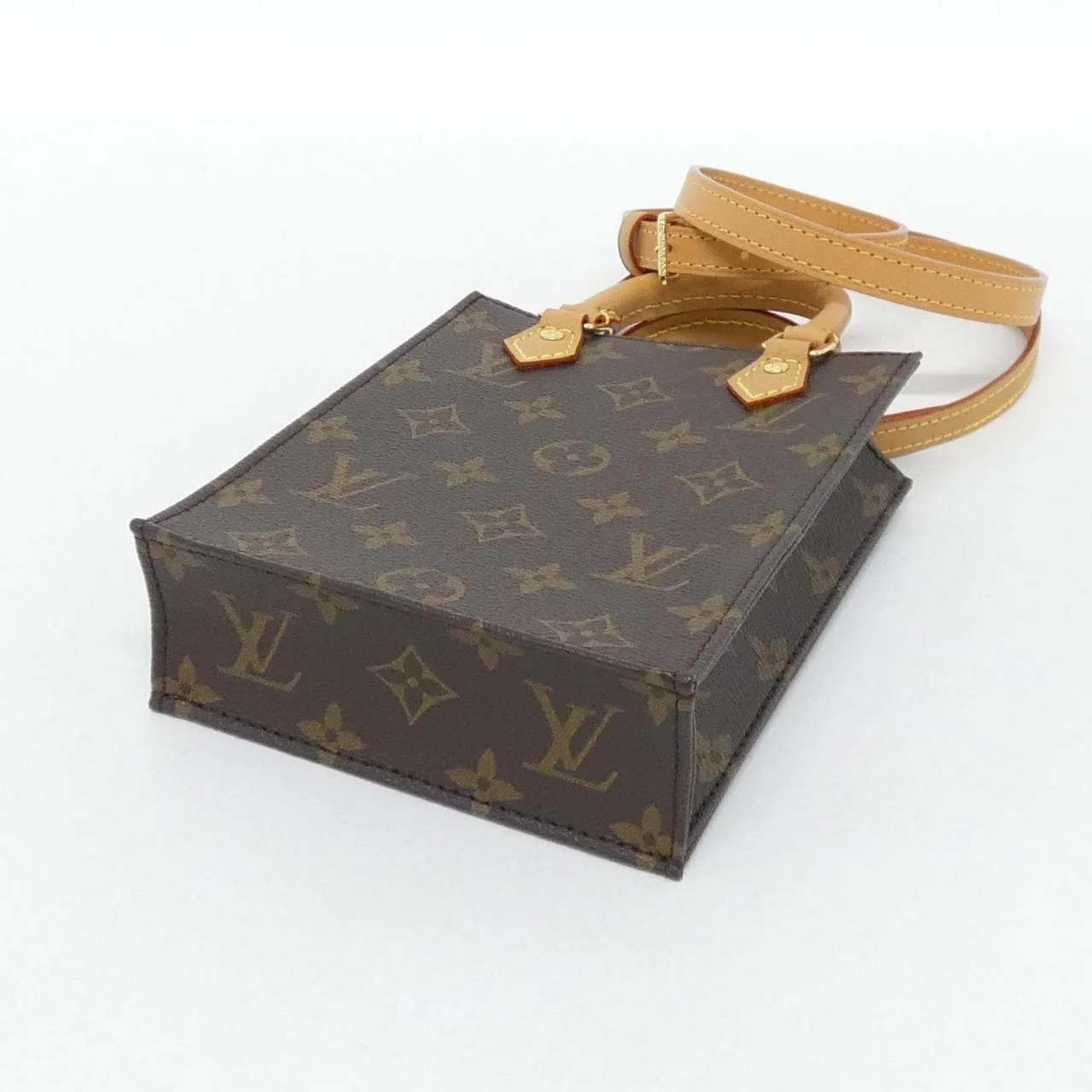LOUIS VUITTON M81295 Handbag Monogram 黑色 Monogram 中古品A - 縮圖 2