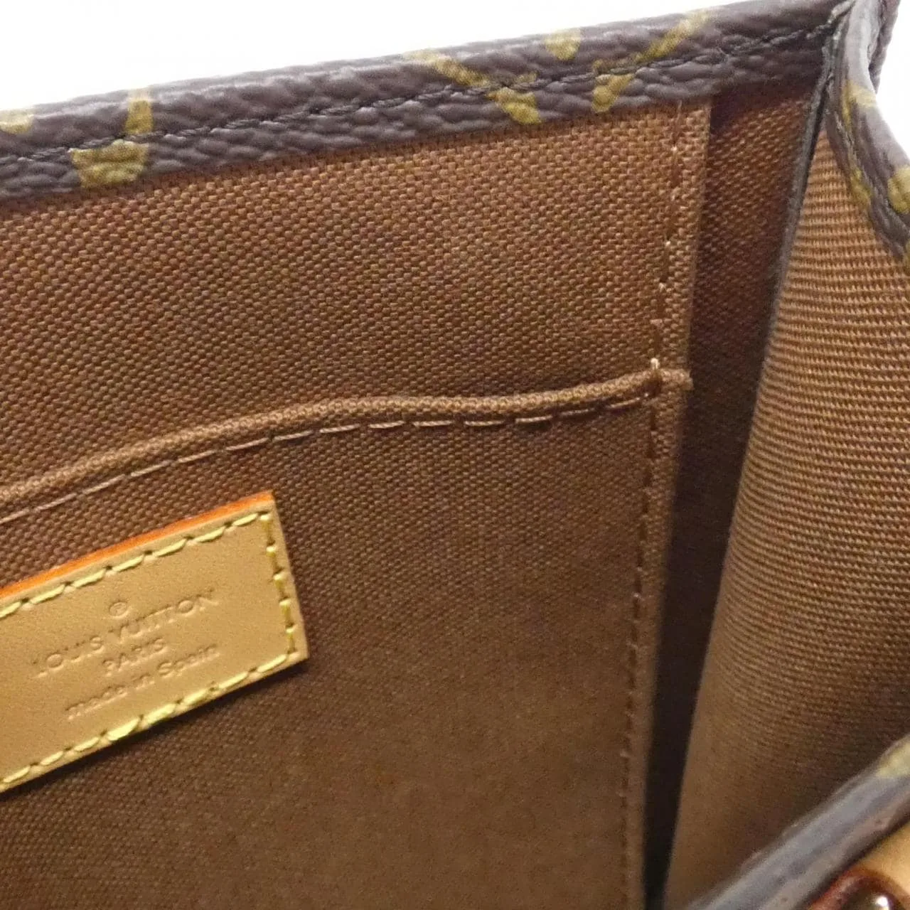 LOUIS VUITTON M81295 Handbag Monogram 黑色 Monogram 中古品A - 縮圖 6