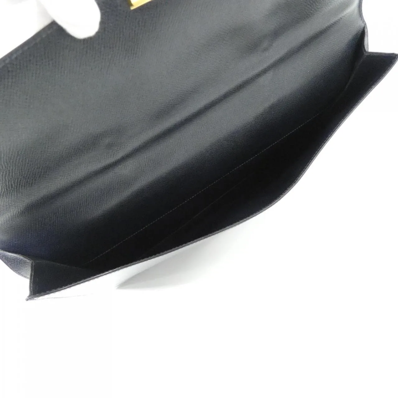 HERMES 007583CC 手提包 深藍色 中古品A - 縮圖 8