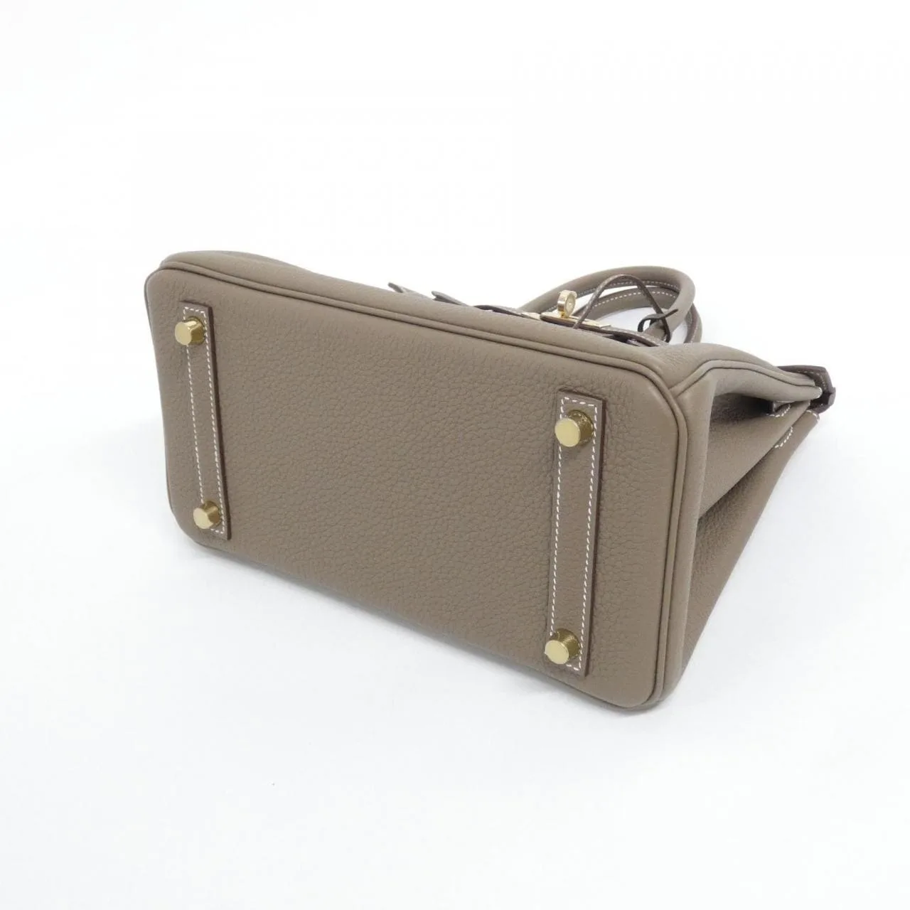 HERMES Birkin Handbag Togo Taupe Togo Leather Unused - Thumbnail 3