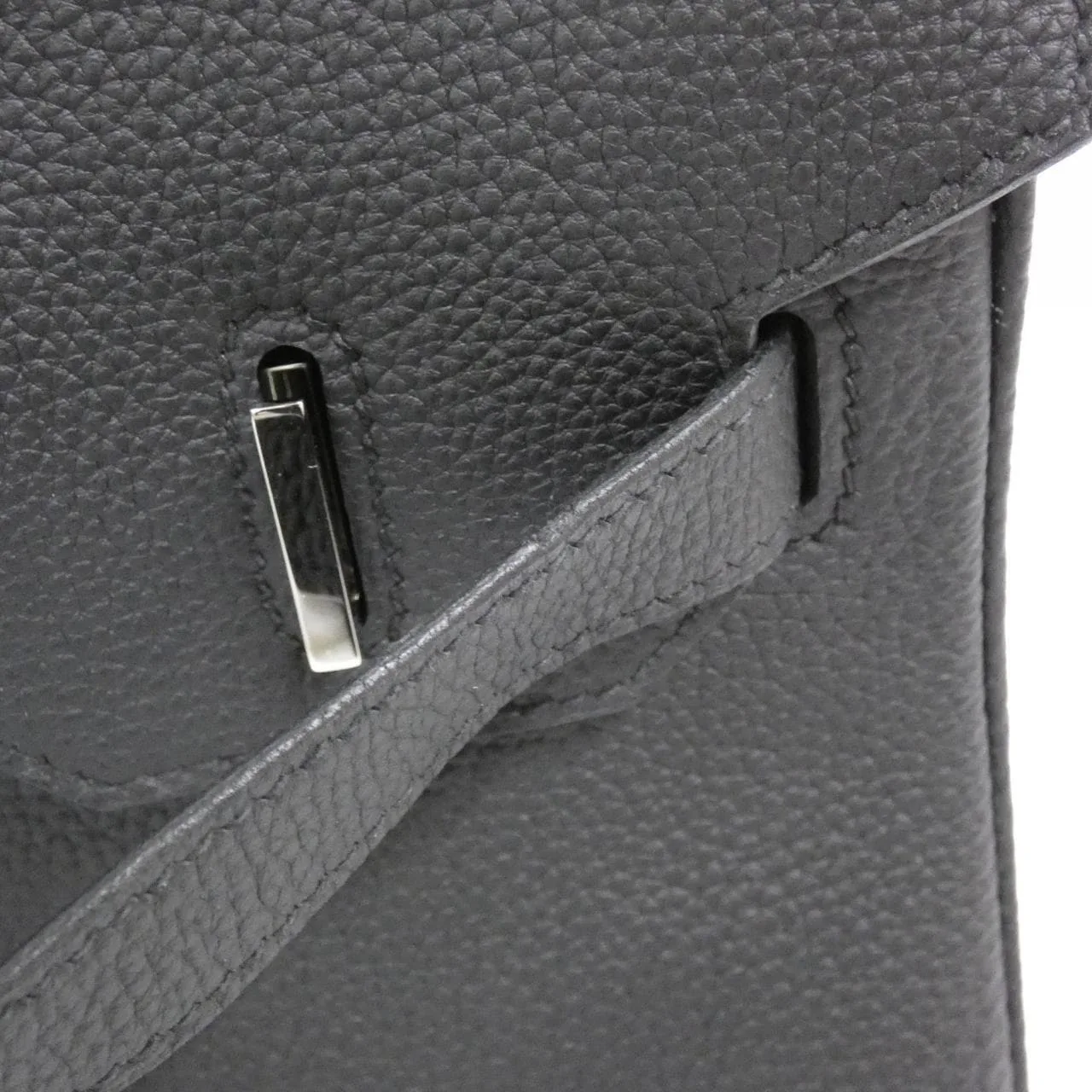 HERMES Birkin 030520CK Handbag Togo 黑色 Togo 牛皮 中古品A - 縮圖 4