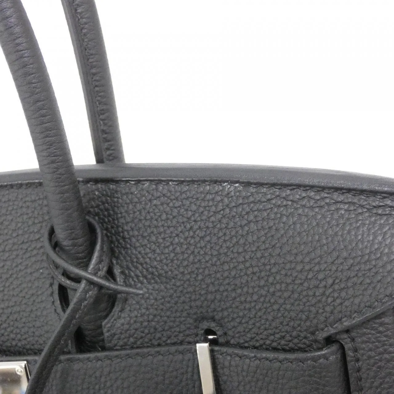 HERMES Birkin 030520CK Handbag Togo 黑色 Togo 牛皮 中古品A - 縮圖 6