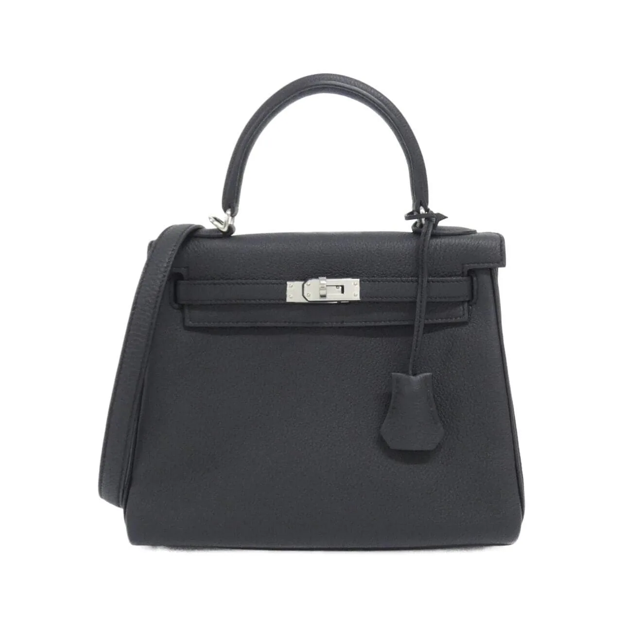 HERMES Kelly 044624CK Handbag Togo