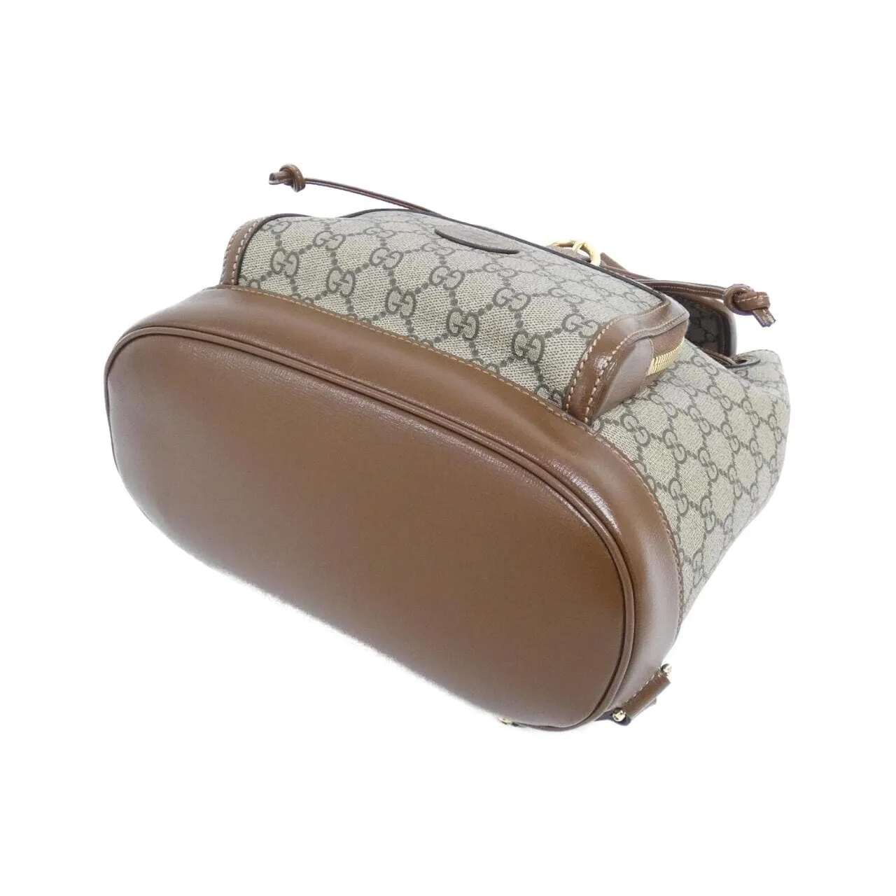 GUCCI 674147 92THG Backpack Canvas 黑色 帆布 中古品A - 縮圖 3