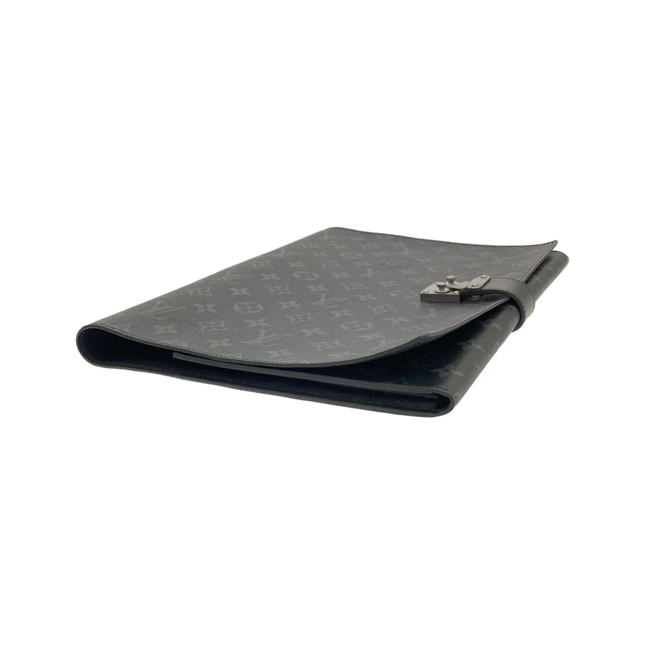 LOUIS VUITTON Documents GI0273 手袋 Monogram 黑色 Monogram 中古品A - 縮圖 3