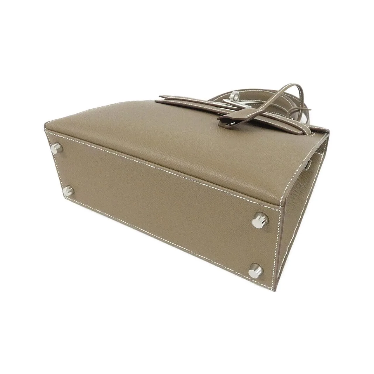 HERMES Kelly 038416CK Handbag Epsom Etoupe Epsom 皮 未使用品 - 縮圖 3