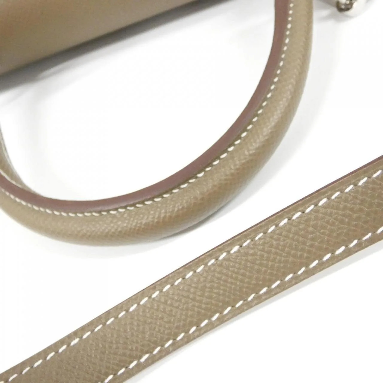 HERMES Kelly 038416CK Handbag Epsom Etoupe Epsom 皮 未使用品 - 縮圖 6