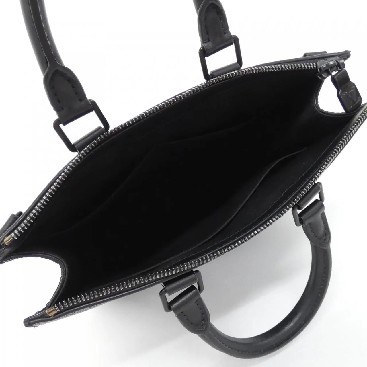 LOUIS VUITTON M59960 手提包 Monogram 黑色 Monogram 中古品B - 縮圖 7