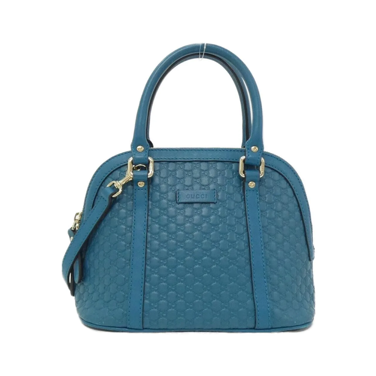 GUCCI GG Supreme 449654 BMJ1G Handbag Leather