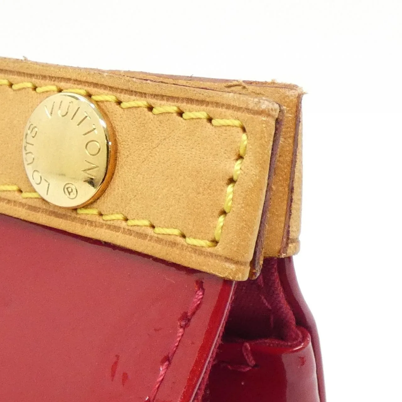 LOUIS VUITTON M91987 Handbag Vernis 黑色 Vernis 中古品A - 縮圖 3