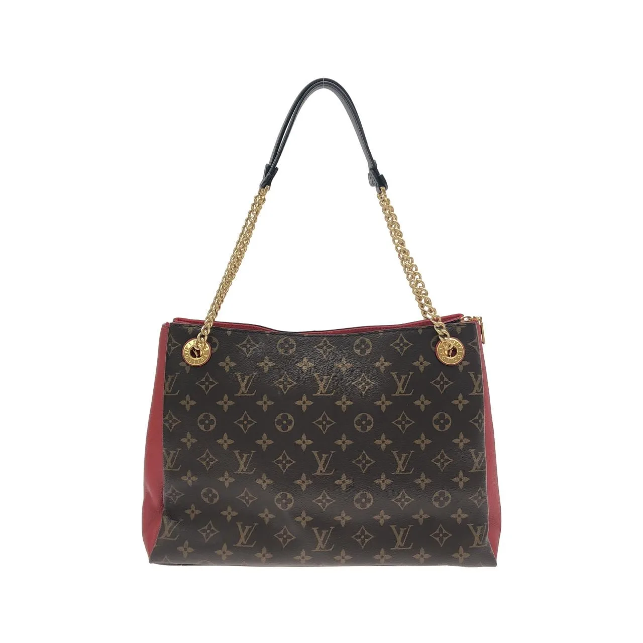 LOUIS VUITTON M43773 肩背包 Monogram 黑色 Monogram 中古品A - 縮圖 2