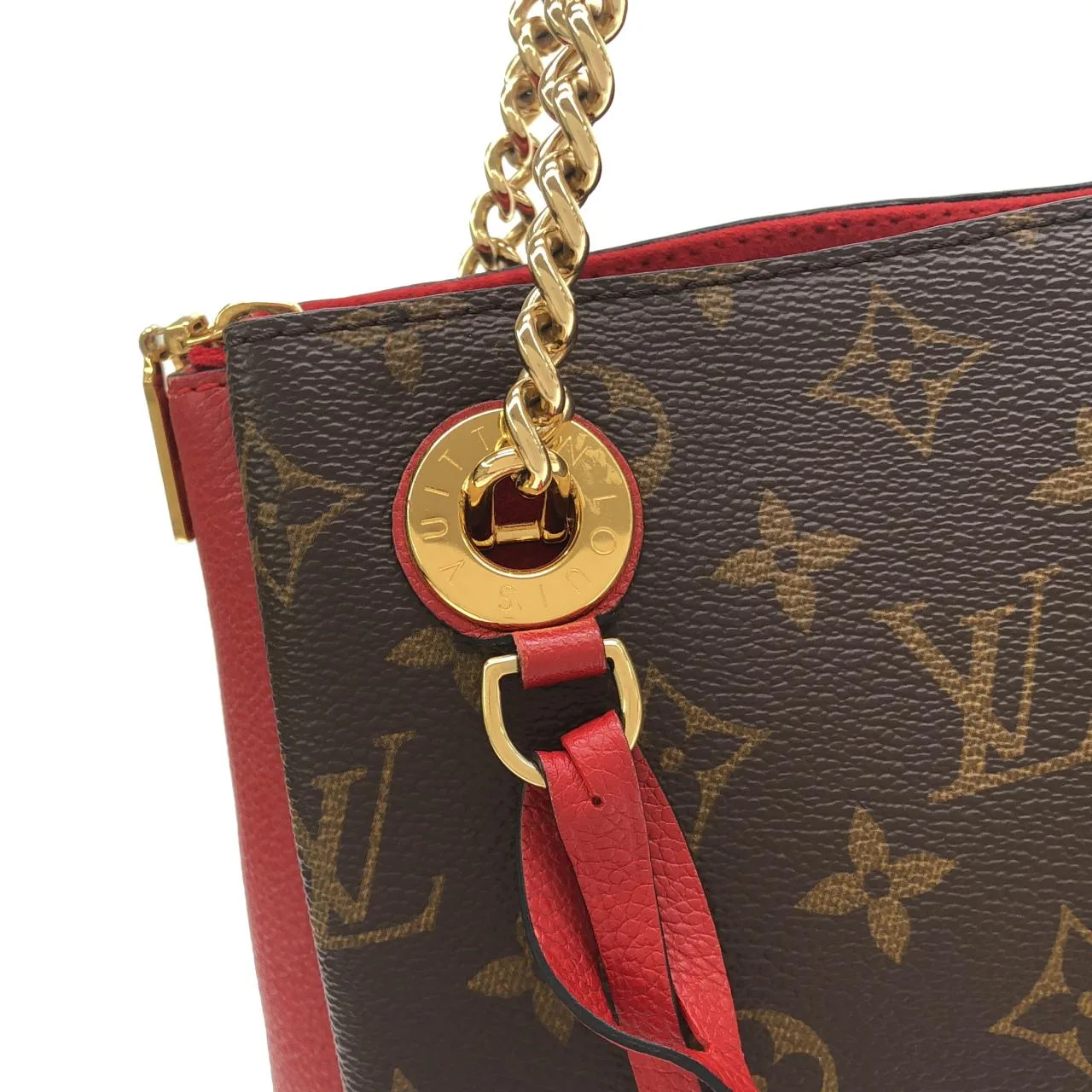 LOUIS VUITTON M43773 肩背包 Monogram 黑色 Monogram 中古品A - 縮圖 7