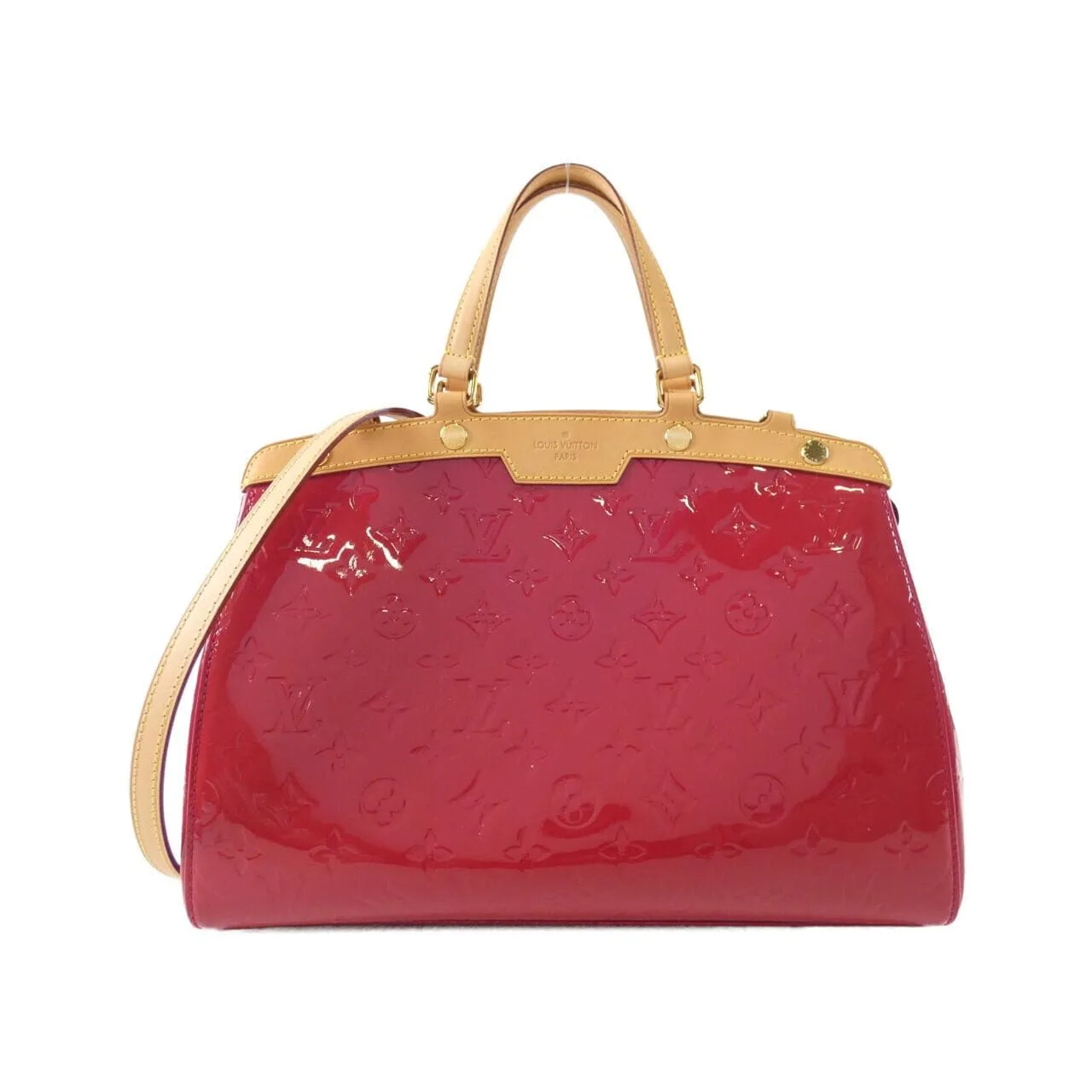 LOUIS VUITTON M91798 Handbag Vernis Black