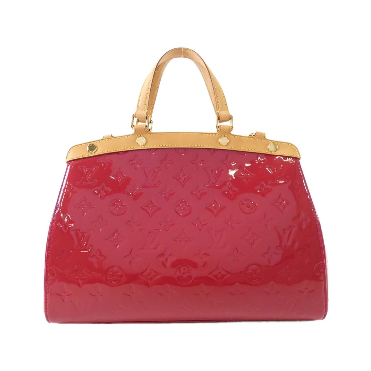 LOUIS VUITTON M91798 Handbag Vernis Black Vernis Rank A - Thumbnail 2
