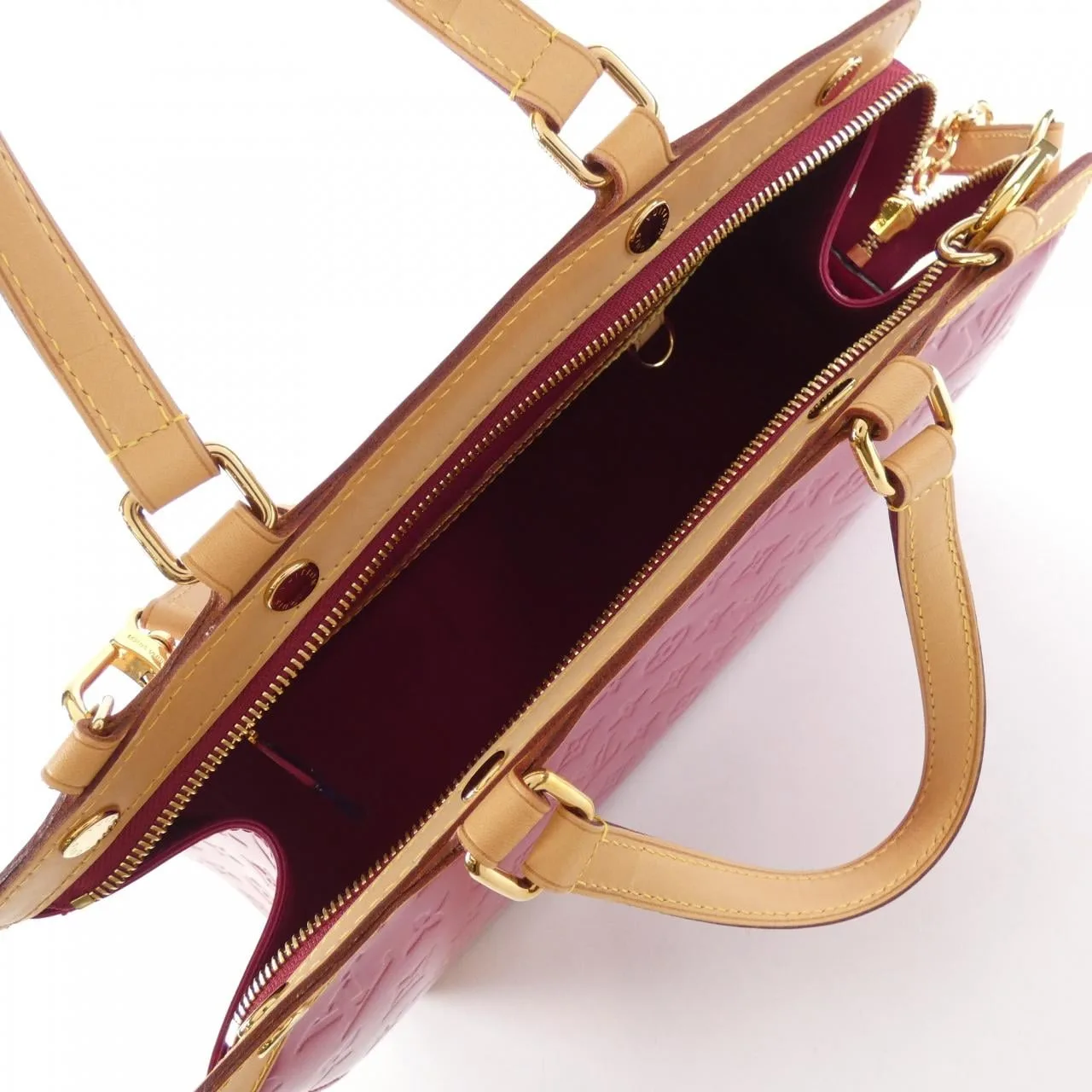 LOUIS VUITTON M91798 Handbag Vernis Black Vernis Rank A - Thumbnail 6