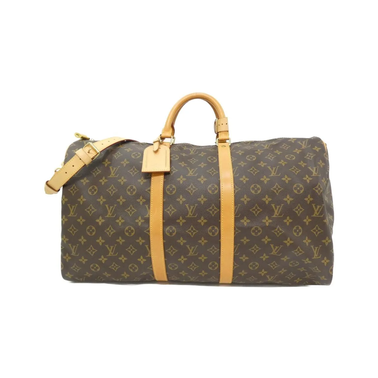 LOUIS VUITTON Keepall M41414 Boston Monogram Black
