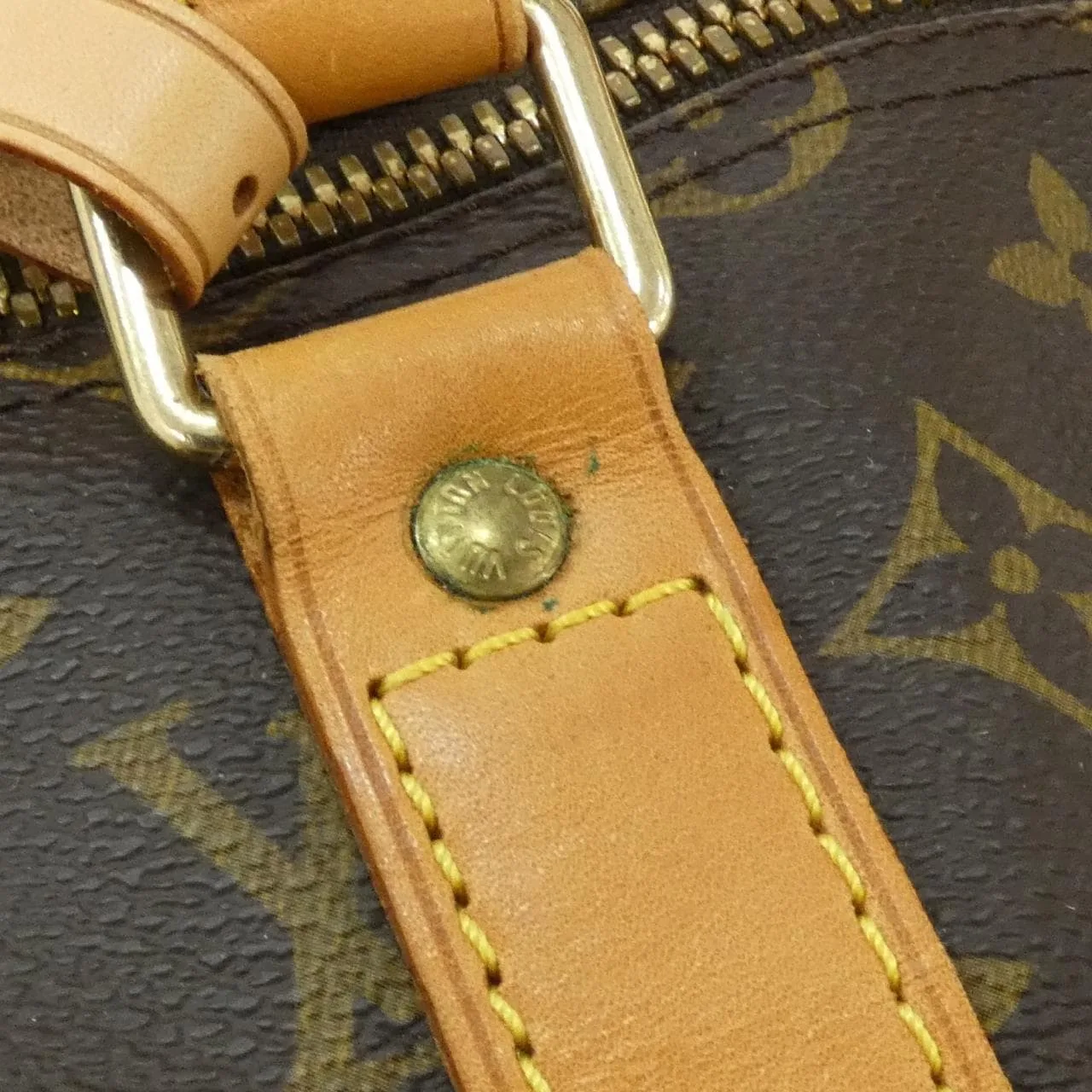 LOUIS VUITTON Keepall M41414 Boston Monogram Black Monogram Rank B - Thumbnail 4