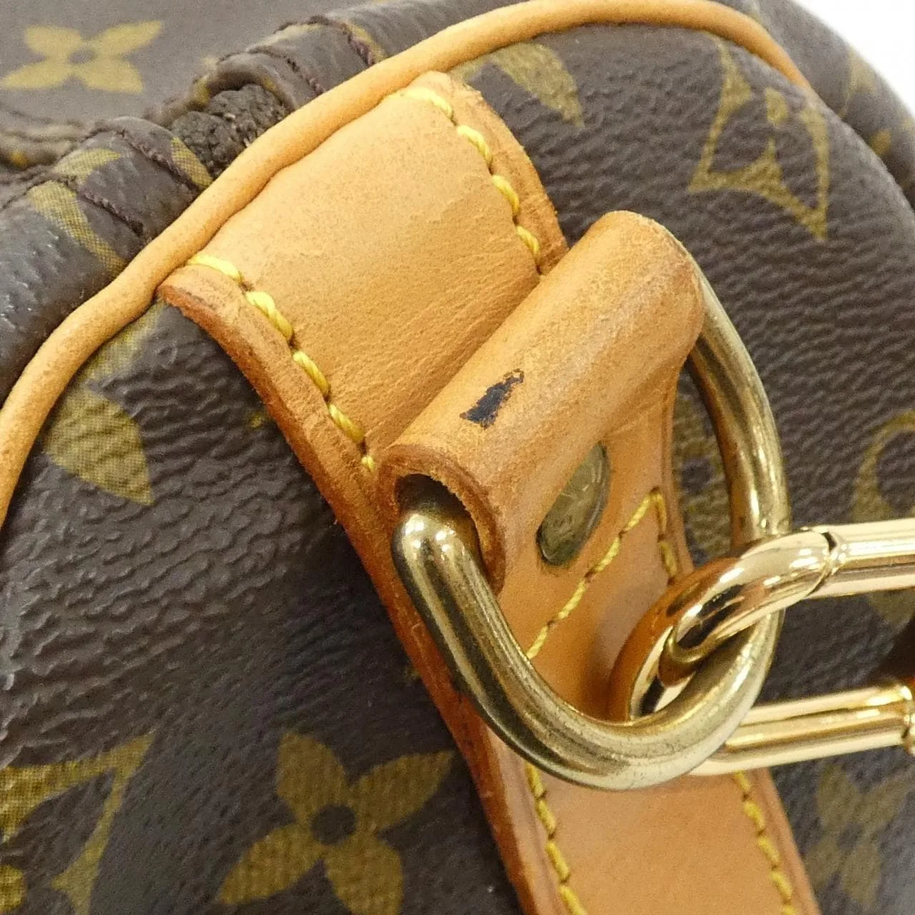 LOUIS VUITTON Keepall M41414 Boston Monogram Black Monogram Rank B - Thumbnail 5