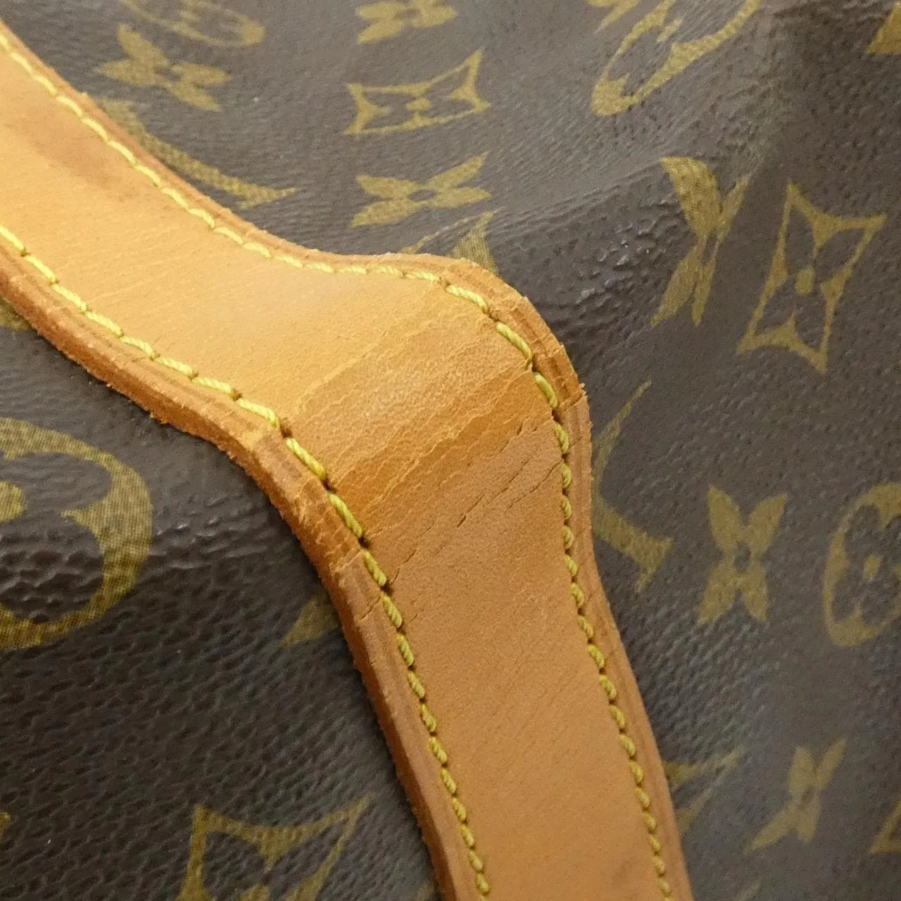 LOUIS VUITTON Keepall M41414 Boston Monogram Black Monogram Rank B - Thumbnail 8