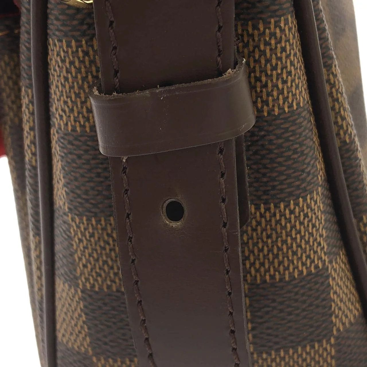 LOUIS VUITTON N60006 肩背包 Damier 黑色 Damier 中古品A - 縮圖 5