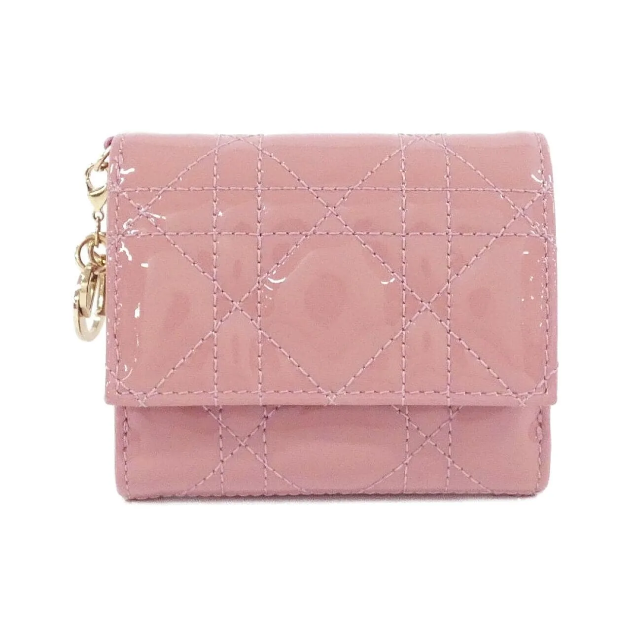 DIOR Lady Dior S0181OVRB Wallet Patent Leather