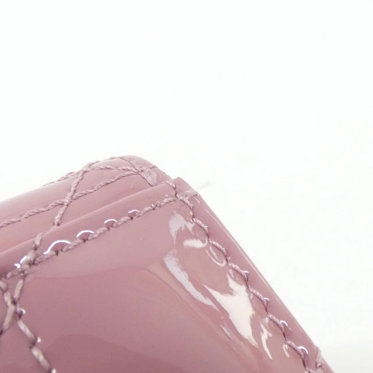 DIOR Lady Dior S0181OVRB Wallet Patent Leather 4