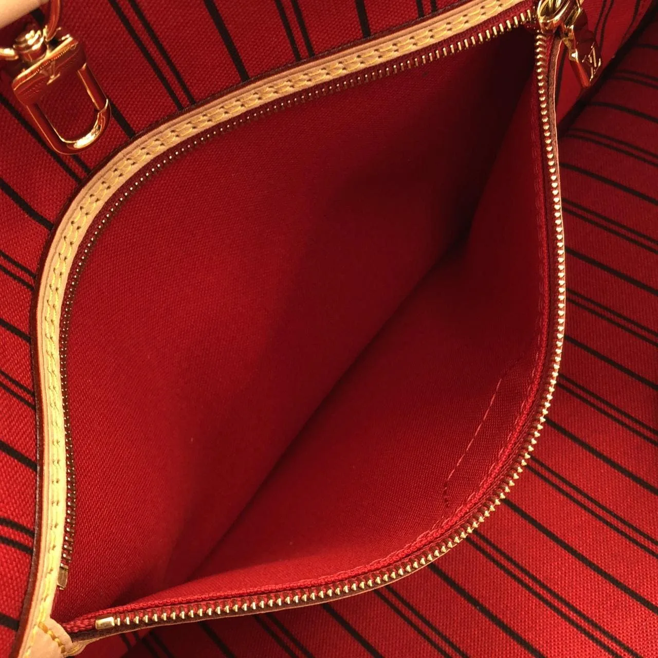 LOUIS VUITTON Neverfull M46987 托特包 Monogram 黑色 Monogram 中古品A - 縮圖 9