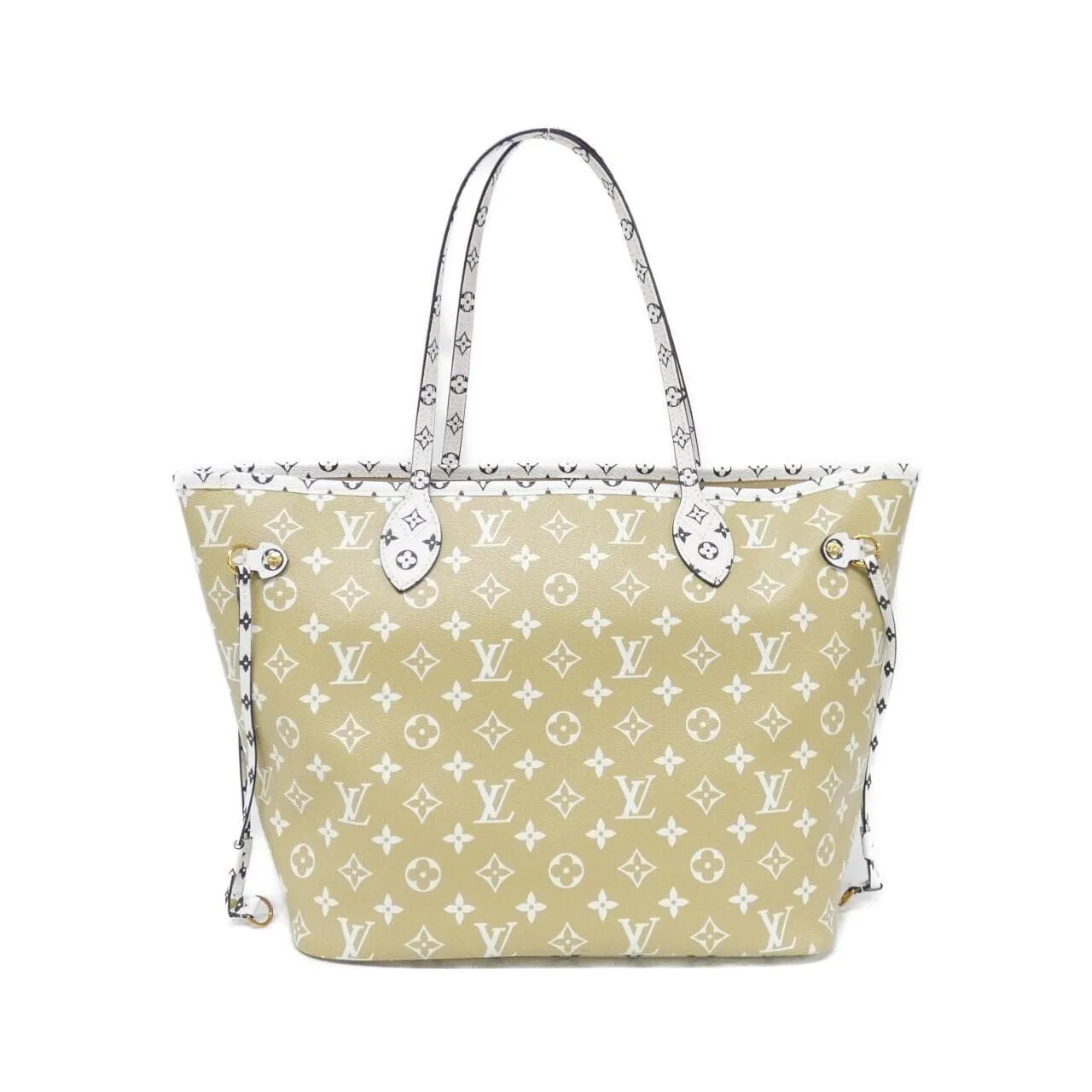 LOUIS VUITTON Neverfull M44568 托特包 Monogram 黑色 Monogram 中古品A - 縮圖 2