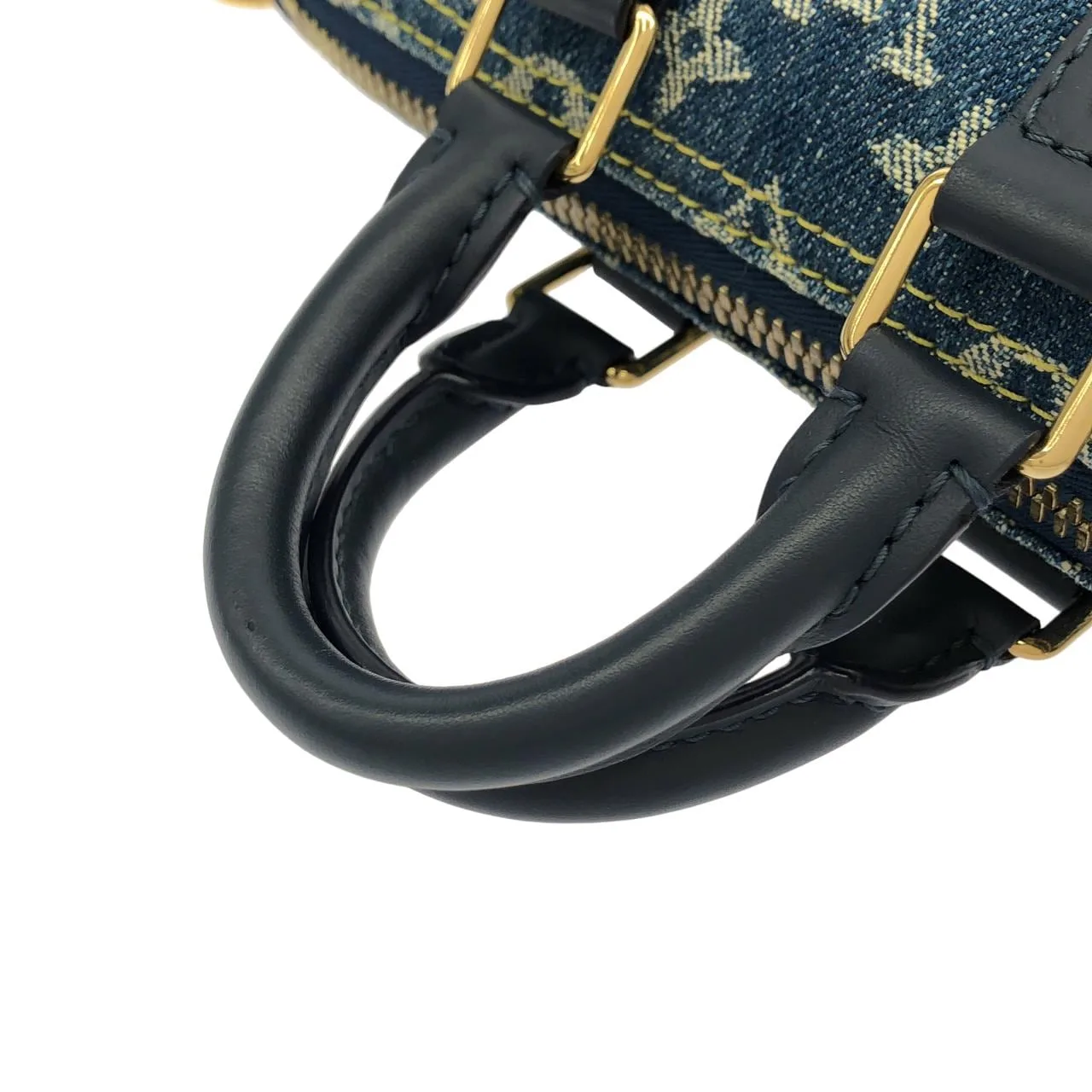 LOUIS VUITTON Keepall M81011 波士頓包 Monogram 藍色 Monogram 中古品A - 縮圖 6