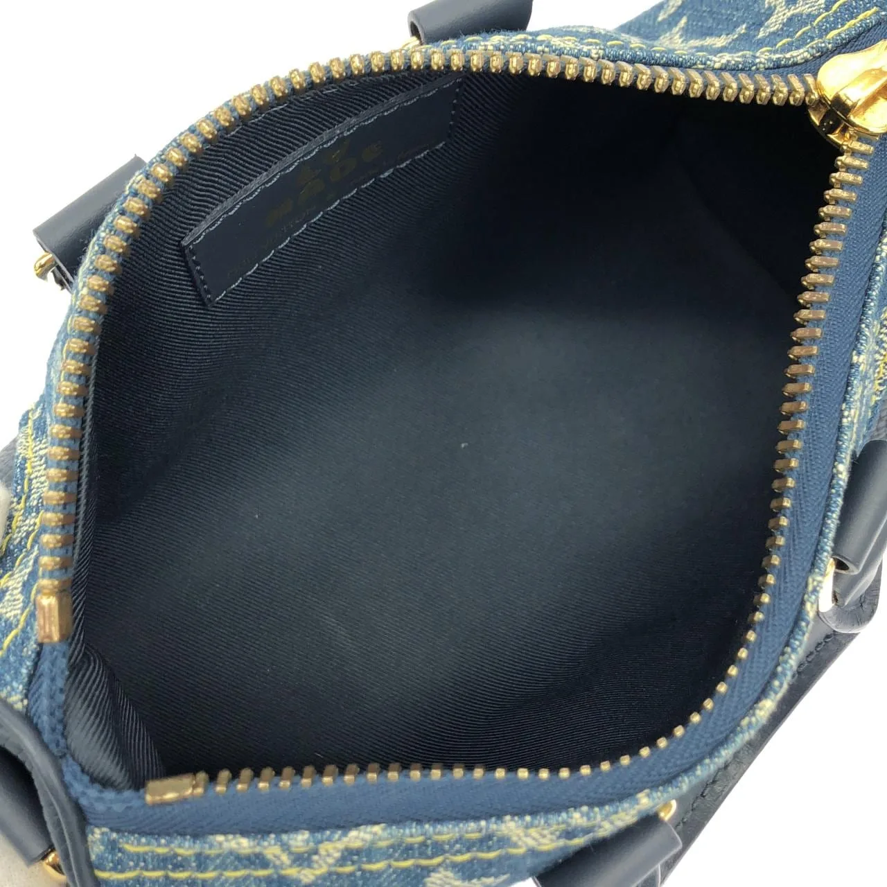 LOUIS VUITTON Keepall M81011 波士頓包 Monogram 藍色 Monogram 中古品A - 縮圖 7
