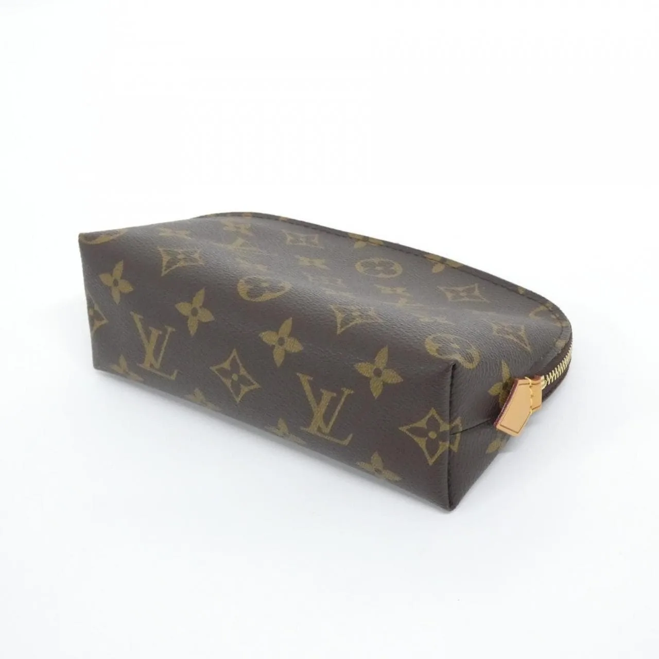 LOUIS VUITTON Pochette M47515 Pouch Monogram 黑色 Monogram 中古品A - 縮圖 2