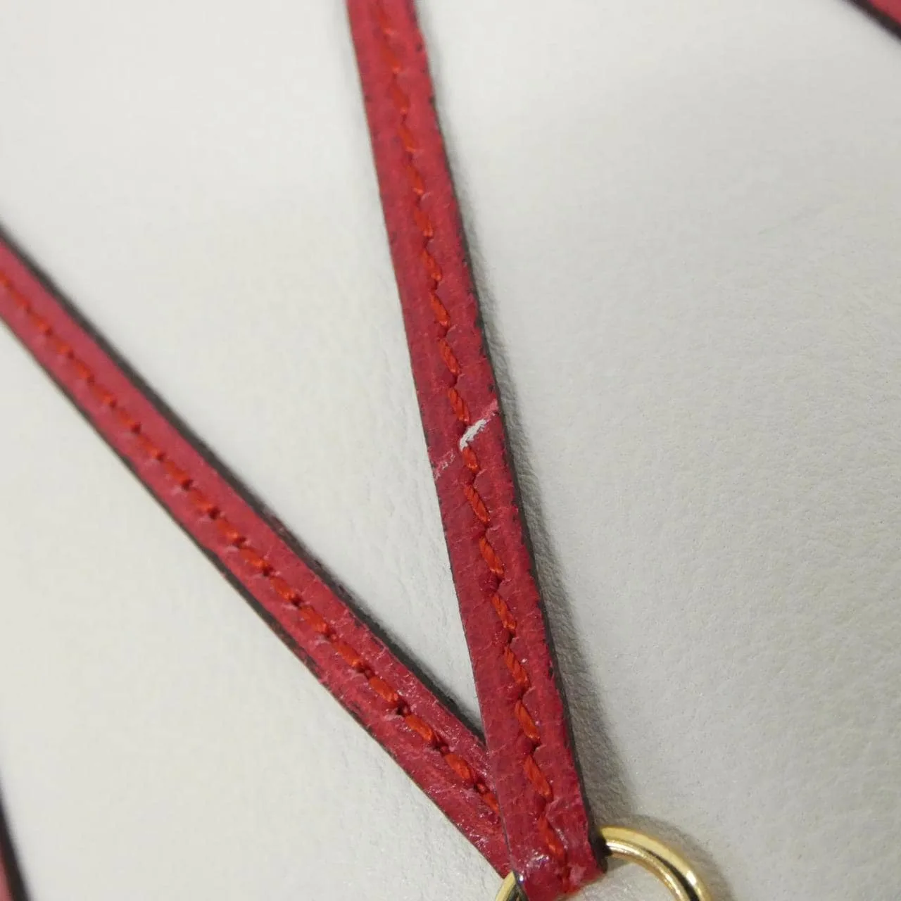 HERMES 肩背包 Box Calf 白色 Box 皮 中古品A - 縮圖 5