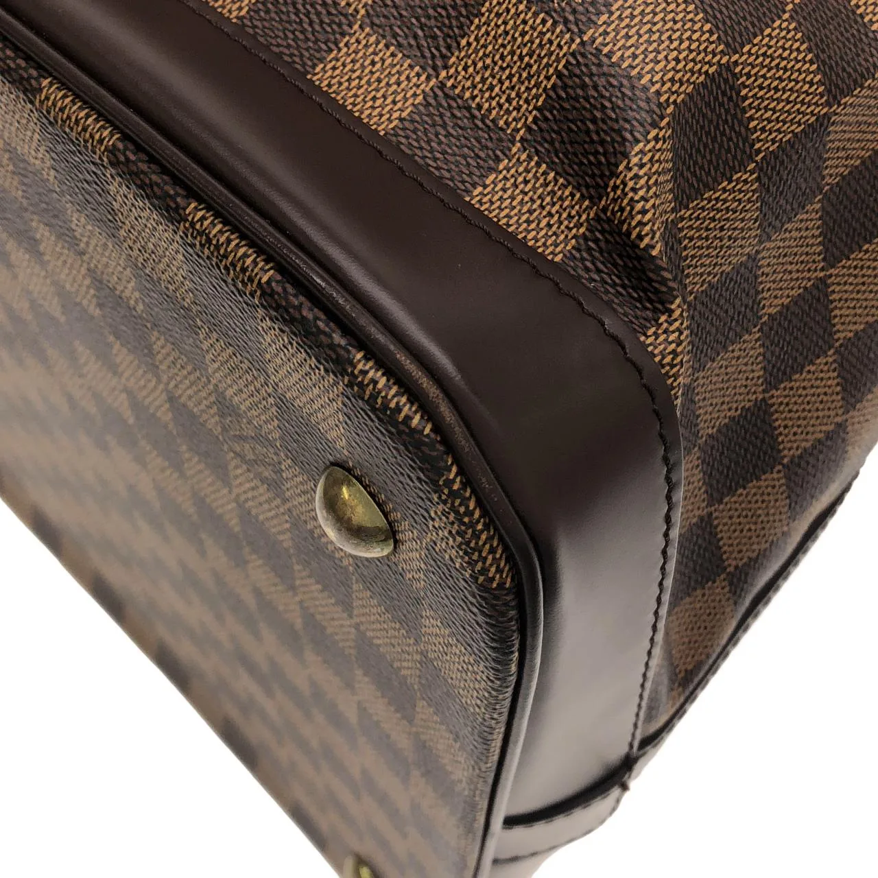 LOUIS VUITTON N41160 手袋 Damier 黑色 Damier 中古品A - 縮圖 2