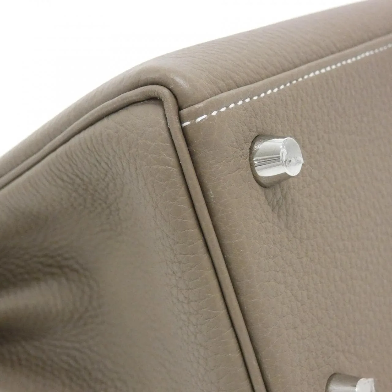 HERMES Kelly 044624CK Handbag Togo Etoupe Togo 牛皮 未使用品 - 縮圖 4