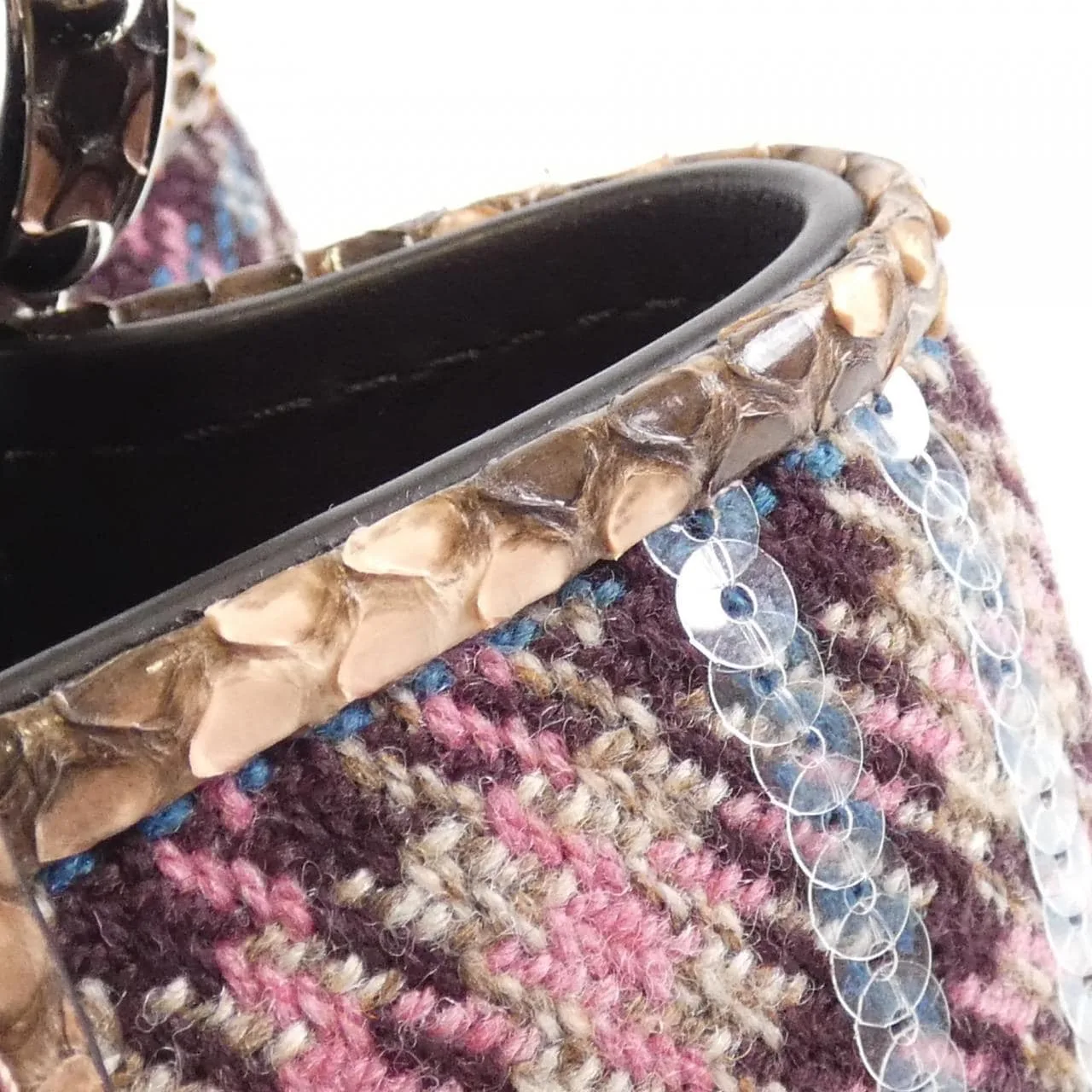 LOUIS VUITTON Capucines Handbag Leather Pink Leather Rank A - Thumbnail 5