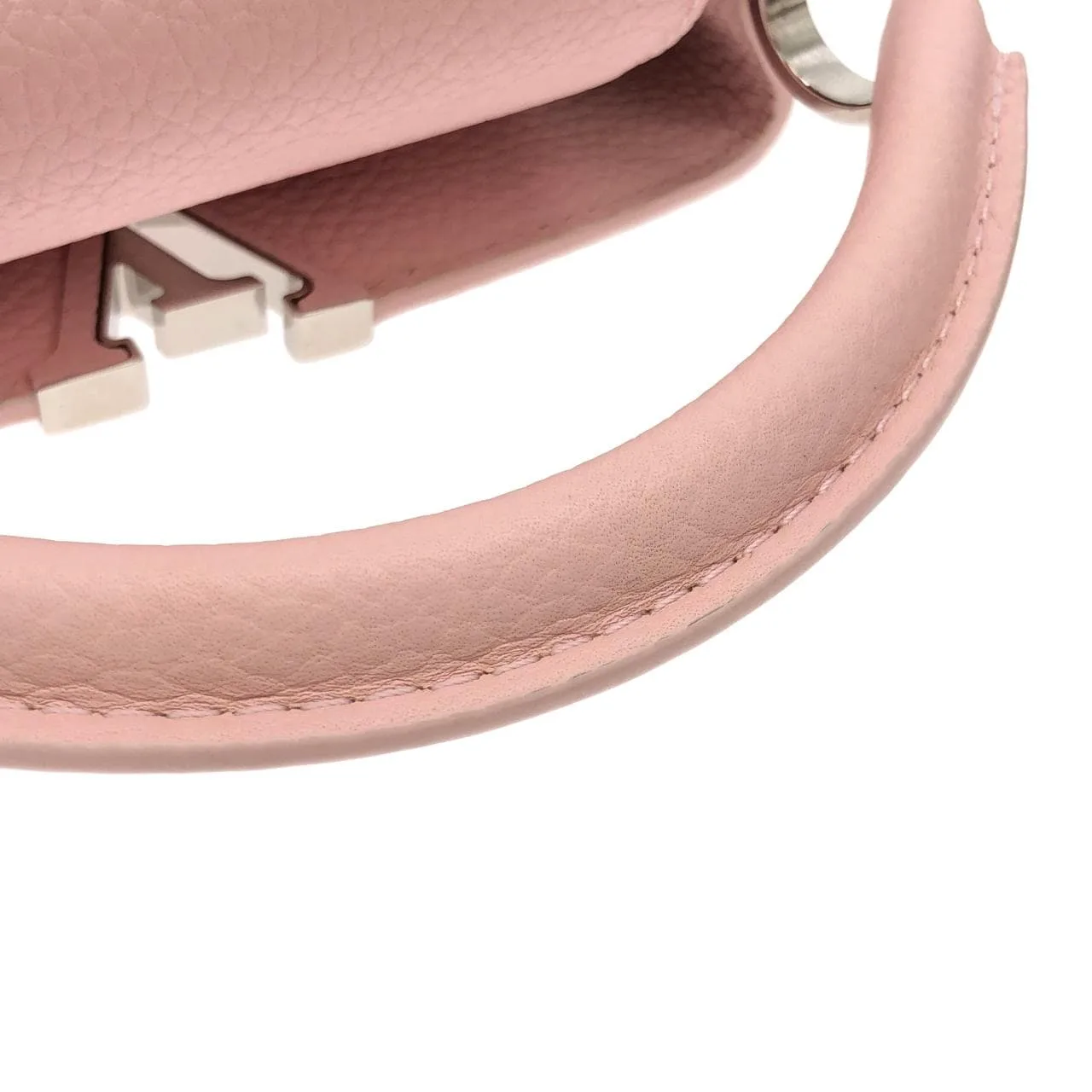 LOUIS VUITTON Capucines M54336 手提包 黑色 中古品A - 縮圖 7