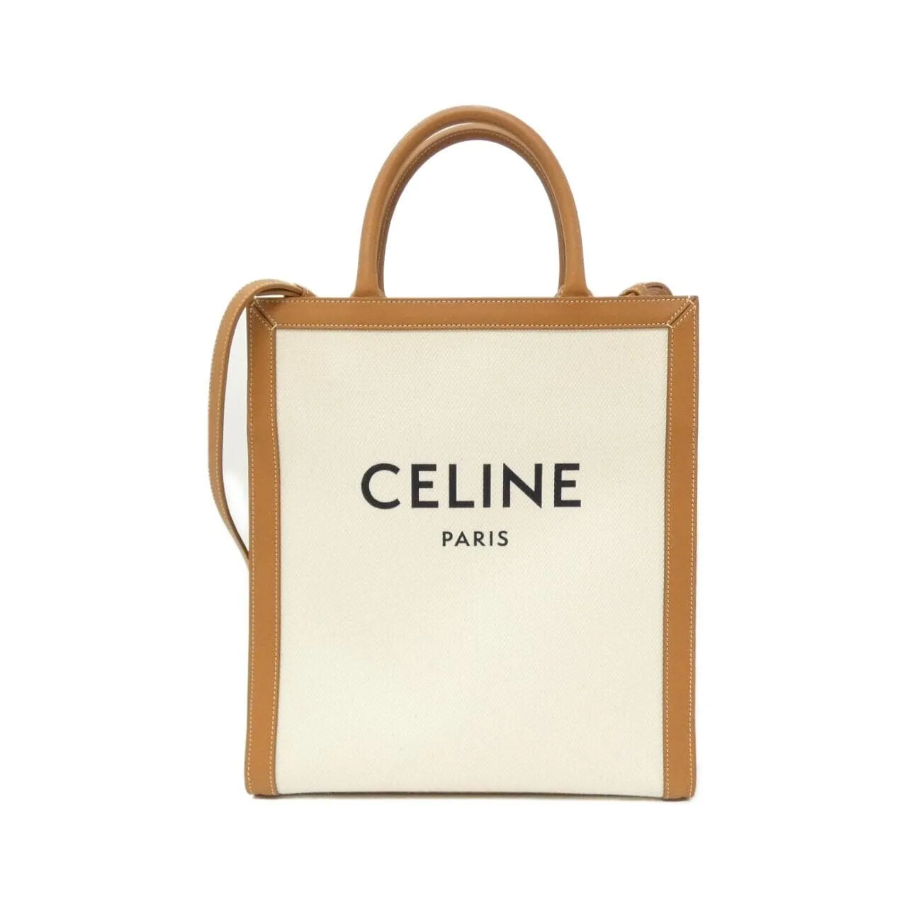 CELINE Cabas 192082BNZ Handbag Canvas