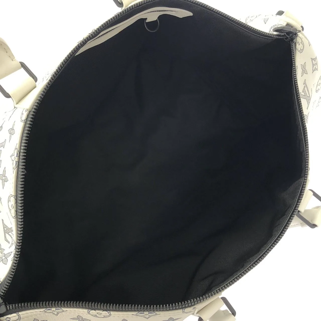 LOUIS VUITTON Keepall M24954 波士頓包 Monogram 黑色 Monogram 中古品A - 縮圖 5