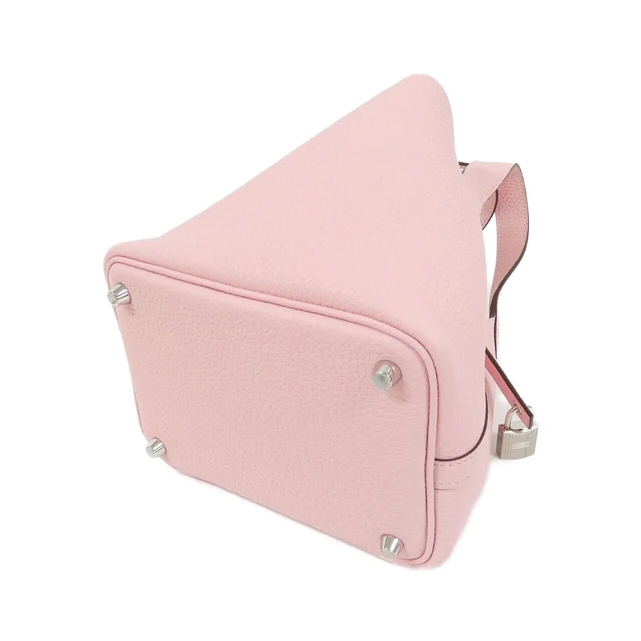 HERMES Picotin 056289CK Handbag Clemence Clemence 皮 未使用品 - 縮圖 2