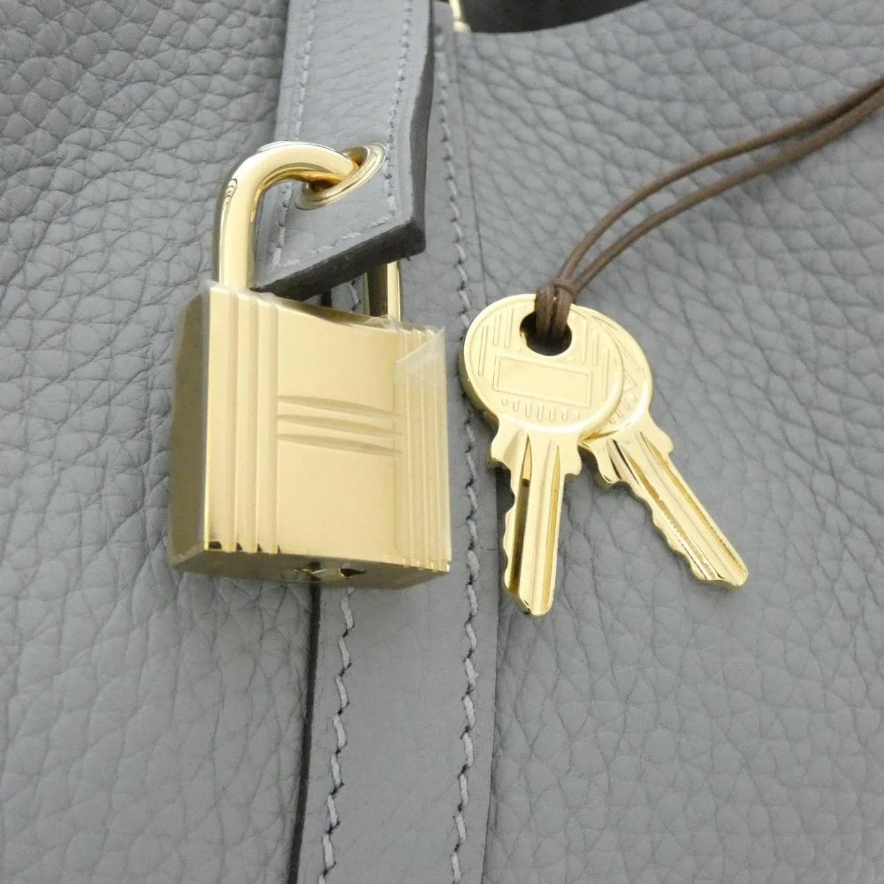 HERMES Picotin 056289CP 手提包 Clemence Clemence 皮 未使用品 - 縮圖 3
