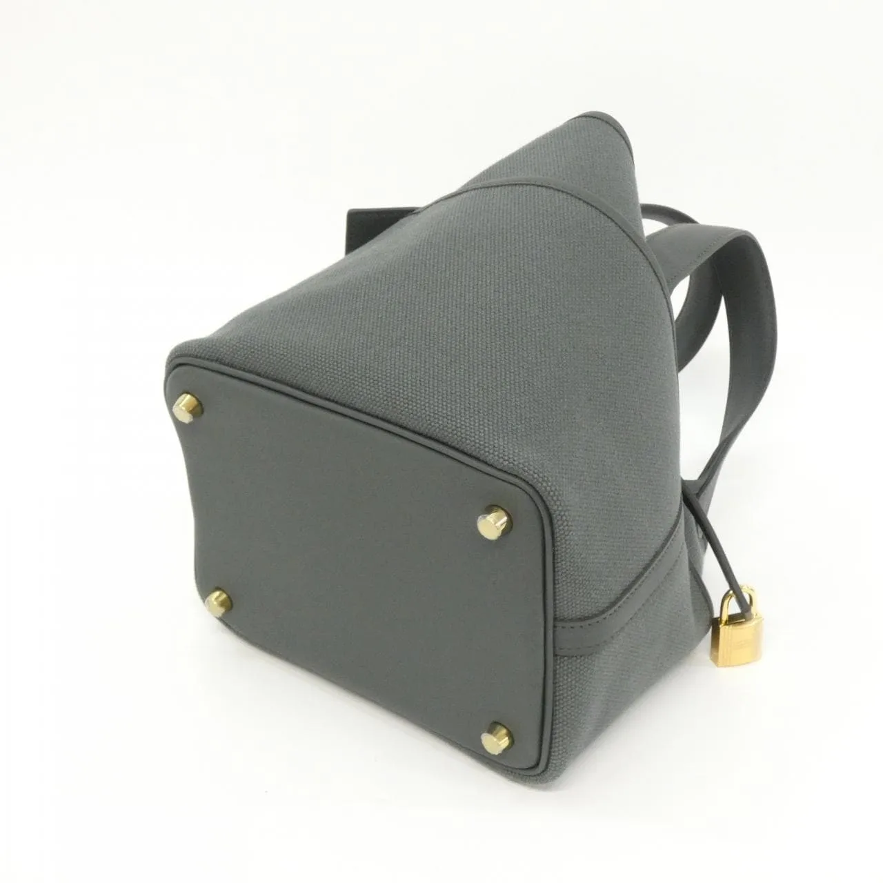 HERMES Picotin 083189CC Handbag Swift Black Swift Leather Rank A - Thumbnail 2