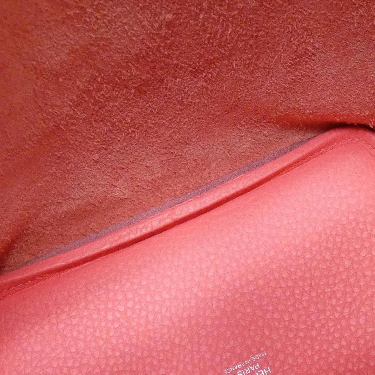 HERMES Picotin 069560CK Handbag Clemence 黑色 Clemence 皮 中古品A - 縮圖 6