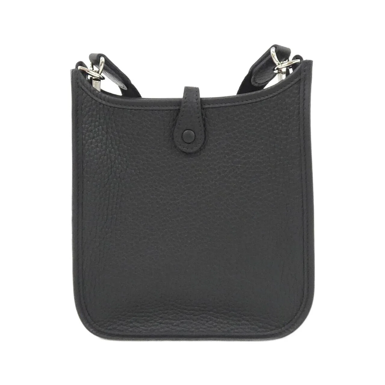 HERMES Evelyne 085945CK Shoulder Clemence 黑色 Clemence 皮 未使用品 - 縮圖 2