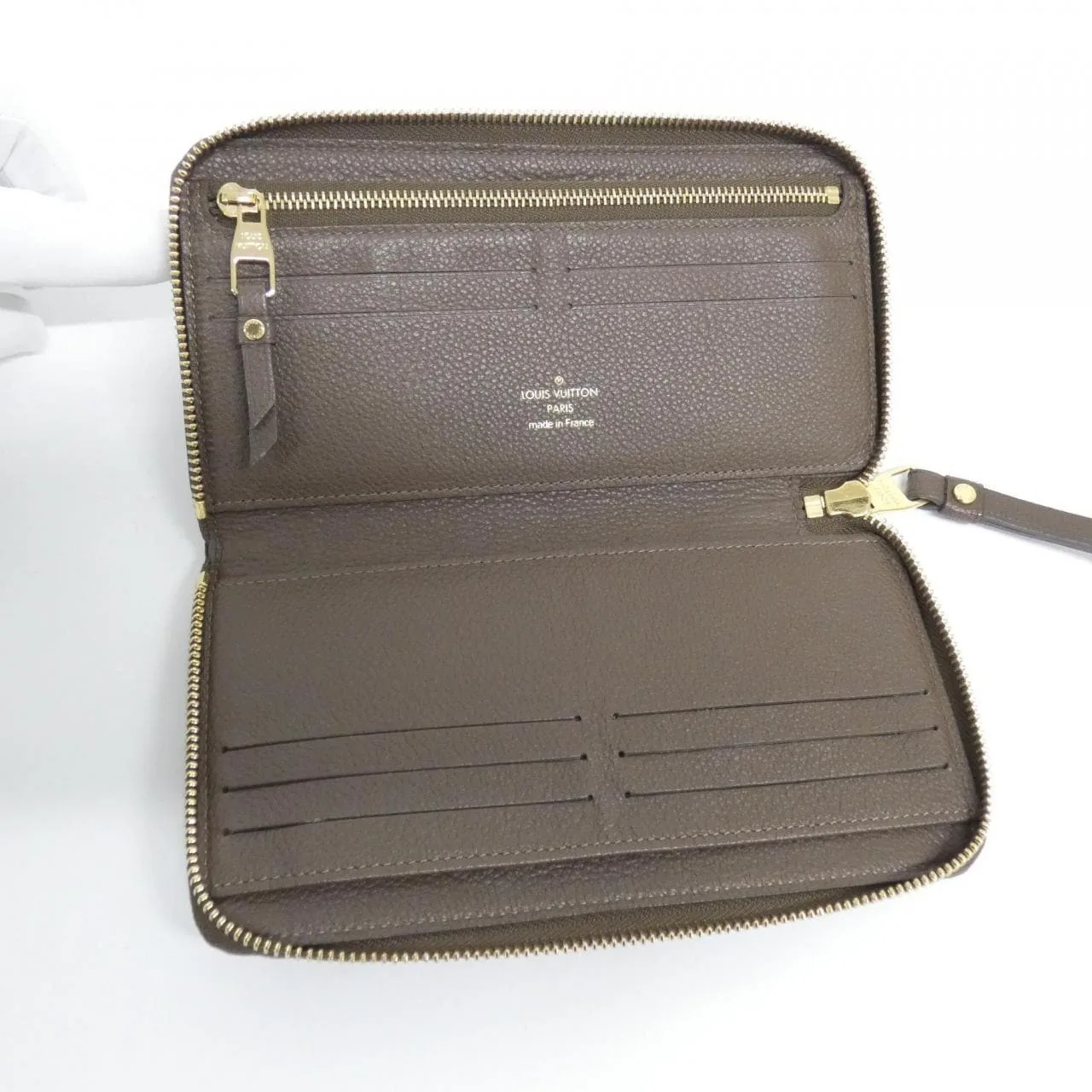LOUIS VUITTON M93436 銀包 Monogram 黑色 Monogram 中古品A - 縮圖 4